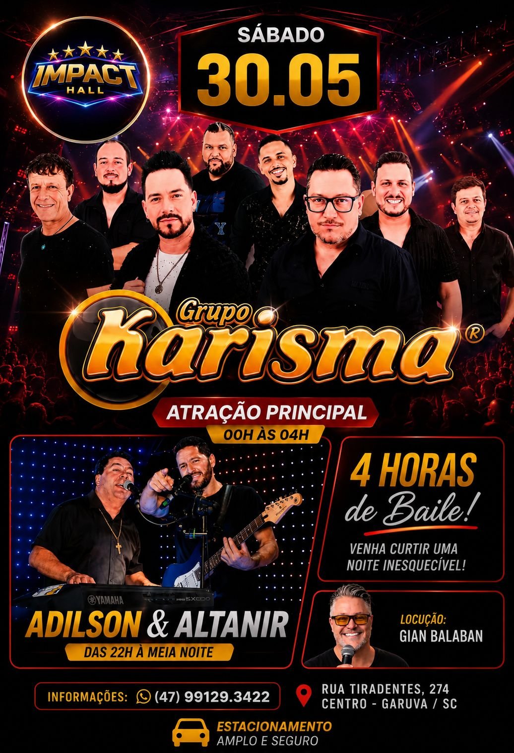 Grupo Karisma + Adilson & Altanir